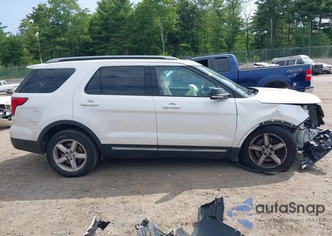2017 Ford Explorer Xlt from USA, damaged, VIN 1FM5K8D81HGD09201